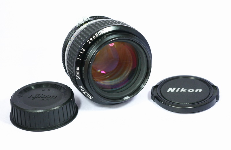 尼康Ais口 Nikkor 50mm/1.2 大光圈手动镜头 好品！