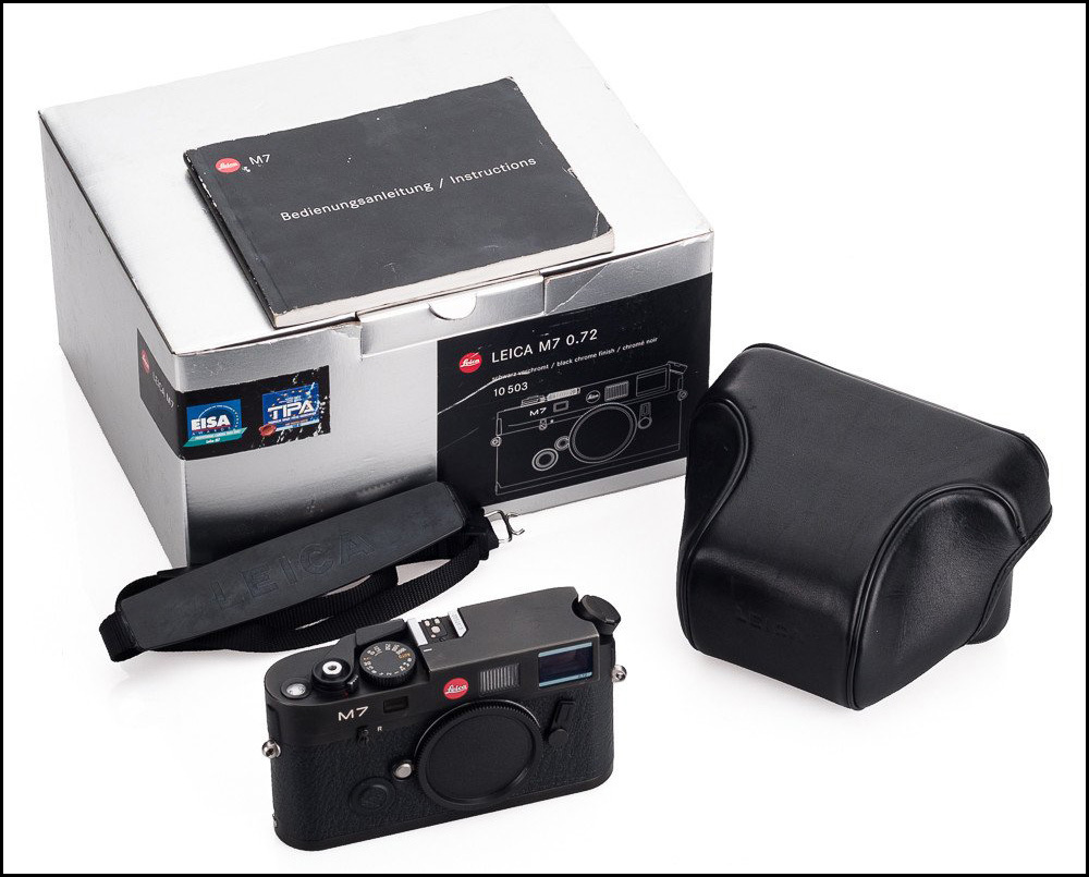 徕卡 Leica M7 TTL 0.72 黑 带包装 皮套