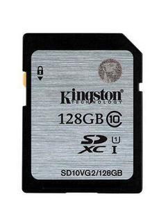 金士顿 SDXC卡 Class10（128GB）/SDX10V