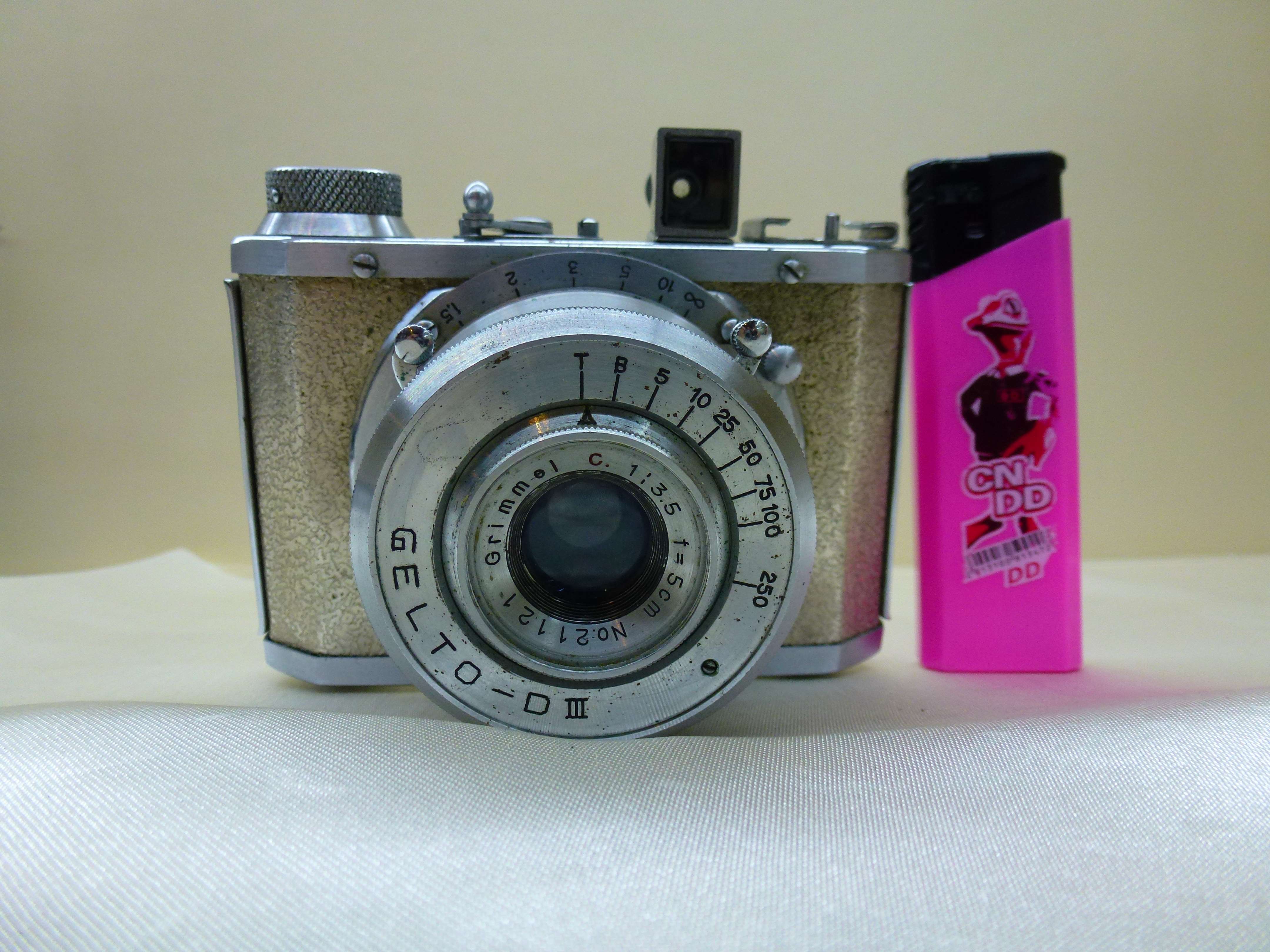 共3台 迷你相机，古旧间、谍照相机 纯银饰皮 收藏 把玩