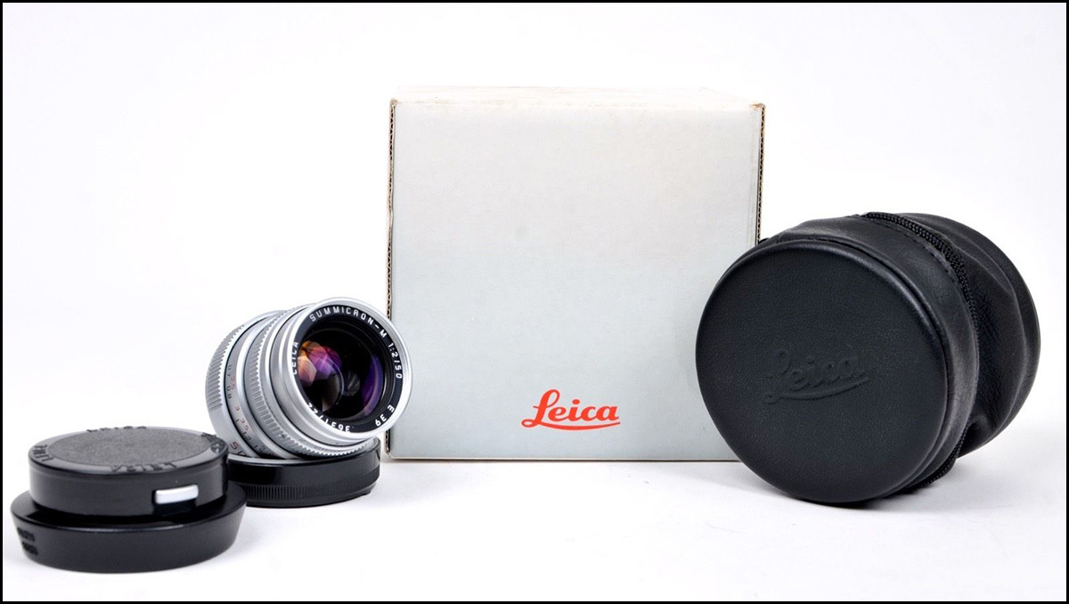 徕卡 Leica M 50/2 SUMMICRON-M IV 内凹虎爪 银色 带包装