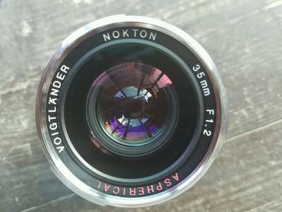 福伦达 Nokton 35mm f/1.2   II代 送bw uv镜，微距转接环