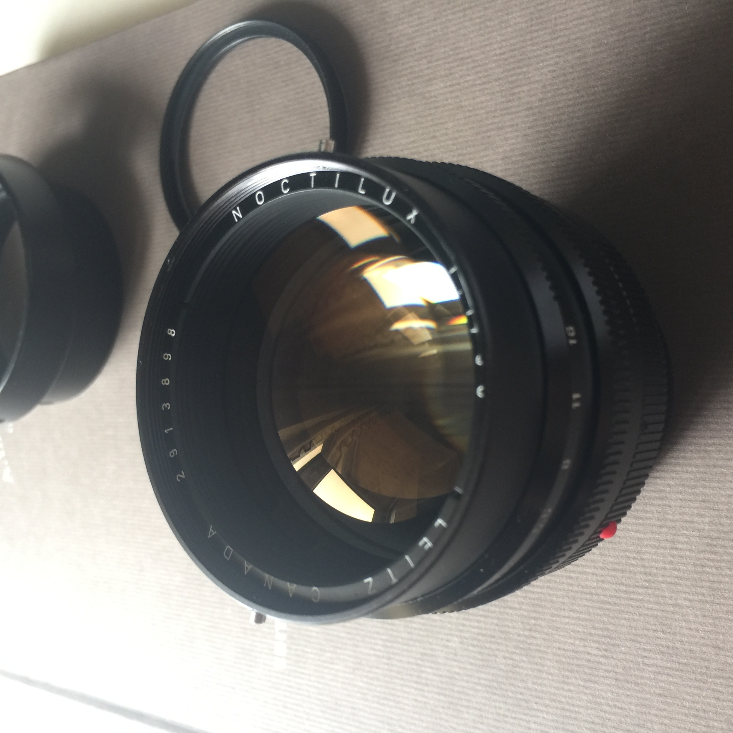 Leica E58 Noctilux-M 50 mm f/1.0最好的一代e58
