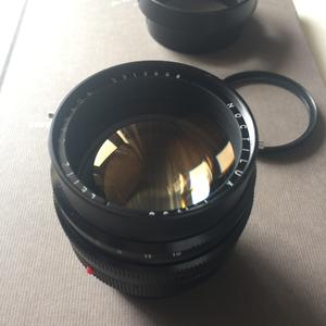 Leica E58 Noctilux-M 50 mm f/1.0最好的一代e58