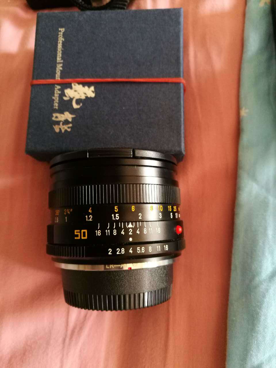 Leica Summicron-R 50 mm f/ 2.0 E55 已改尼康口可还原