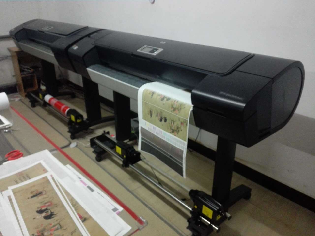 影像工作室清理设备处理HP艺术家级专业照片打印机
