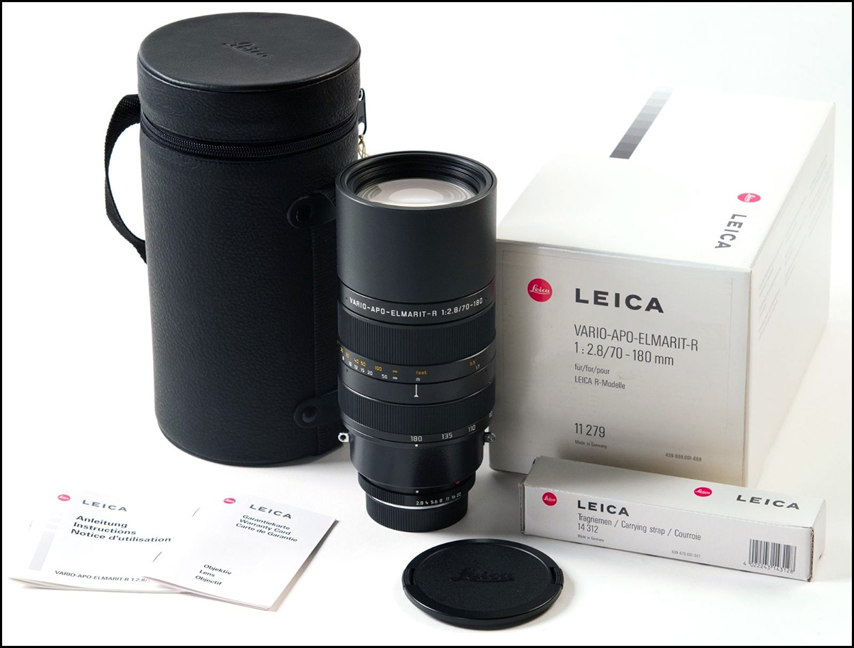 徕卡 Leica R 70-180/2.8 ASPH ROM 顶级变焦牛镜 带包装