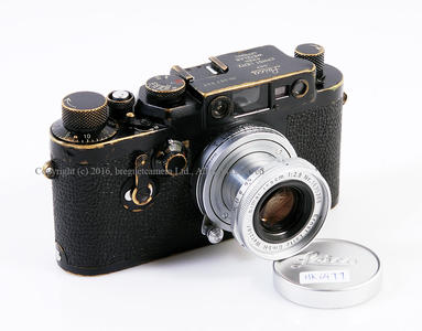 【罕见3皇冠军版】Leica/徕卡 IIIG黑漆版+50/2.8缩头套机#HK6977