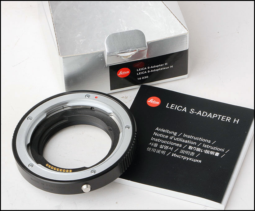 徕卡 Leica S-Adapter H 16030 哈苏H口转接环 带包装