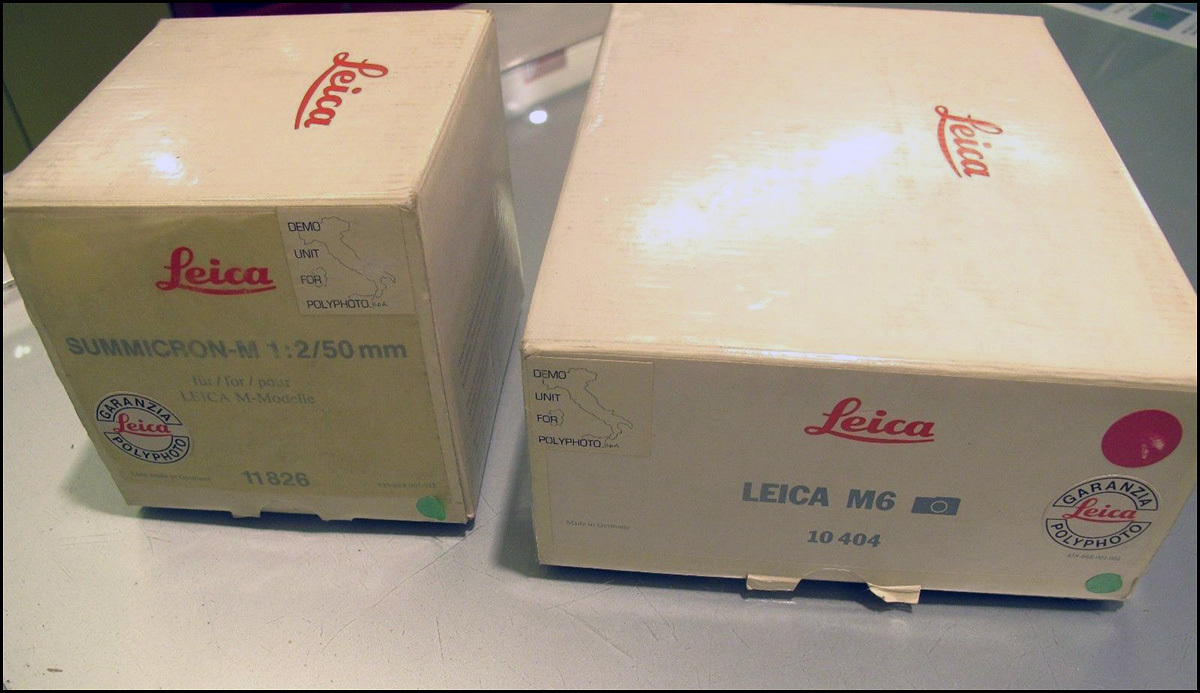 徕卡 Leica M6 + M 50/2 “