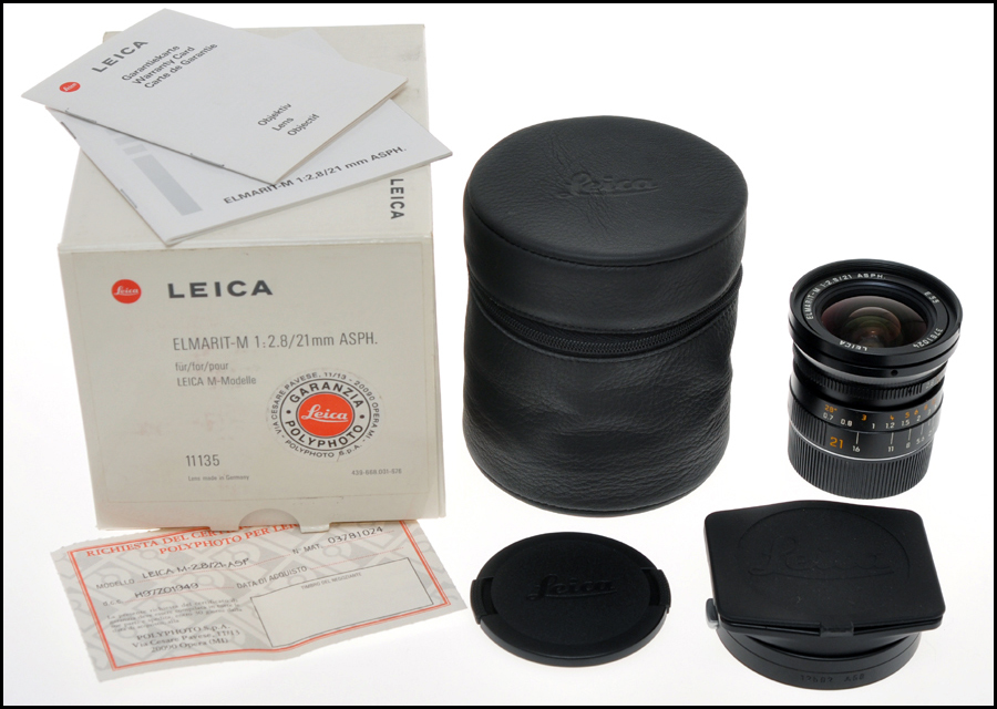 徕卡 Leica M 21/2.8 ELMARIT-M ASPH 带包装 好成色