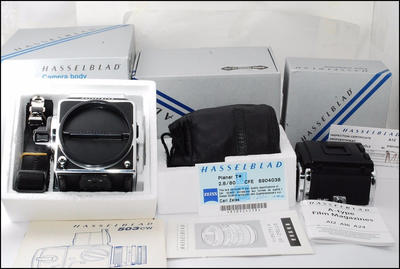 (星版) 哈苏Hasselblad 503CW ＋ 80/2.8 CFE ＋ A12套机 带包装 