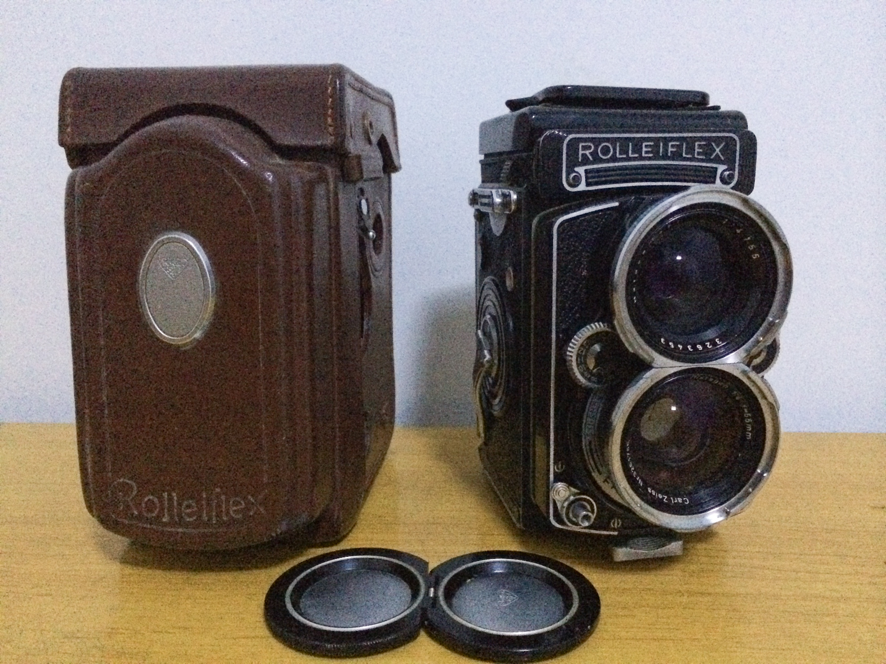 禄莱Rolleiflex 80mm f2.8 和 55mm F4