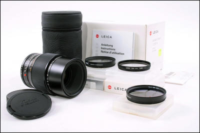 徕卡 Leica R 100/2.8 APO MACRO ROM 微距镜头 带包装 3滤镜