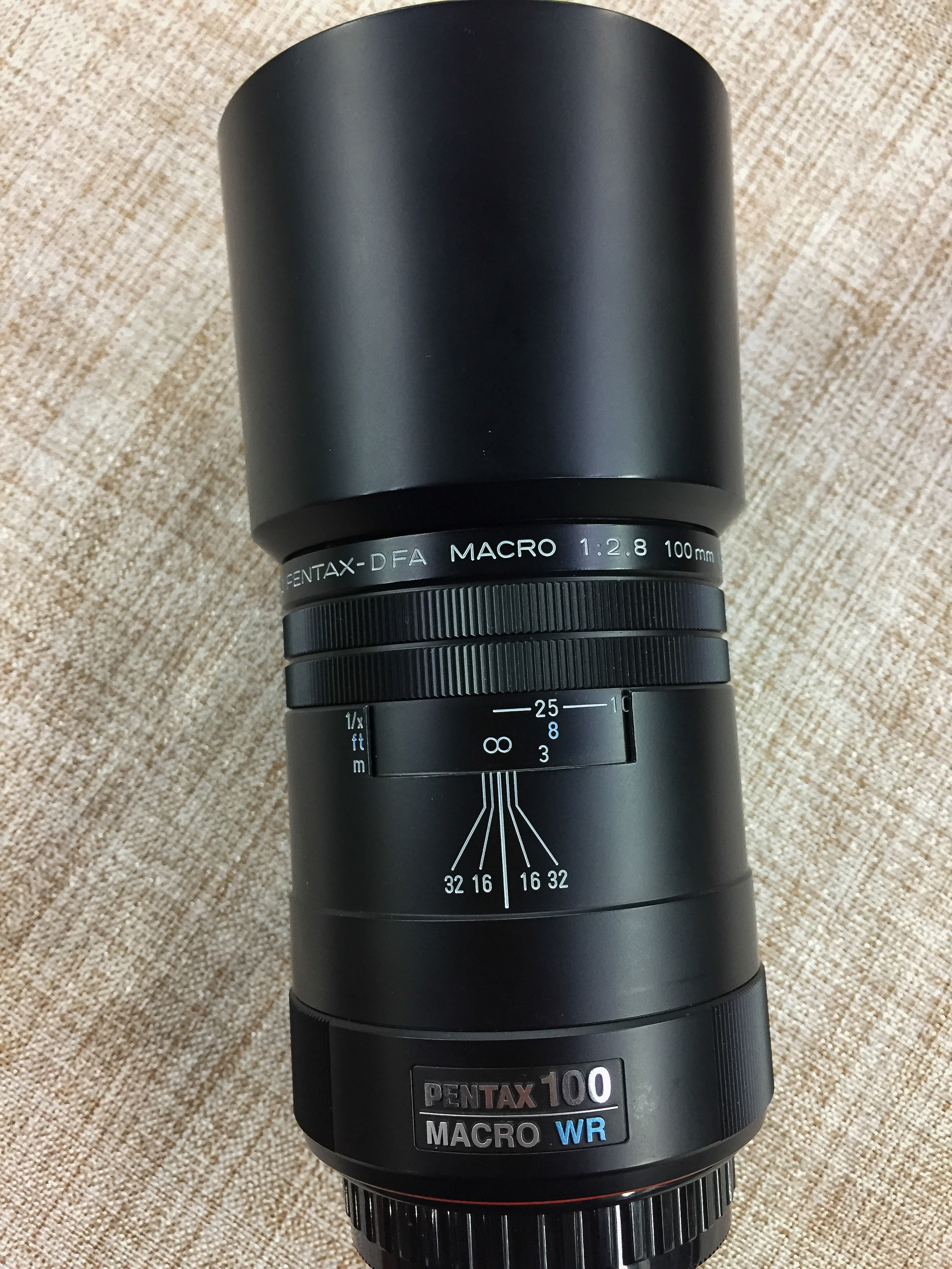 宾得D FA MACRO100mm f/2.8 WR Pentax100 2.8wr单反镜头