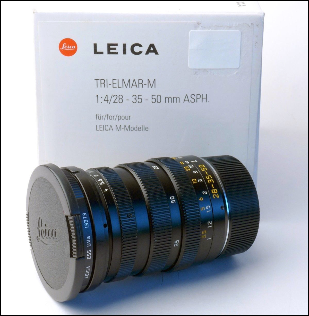 徕卡 Leica M 28-35-50/4 ASPH E55 三焦头 带包装 原厂UVa