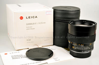 【新同收藏品】Leica/徕卡  summilux-r 35/1.4 rom版 E67#32123 