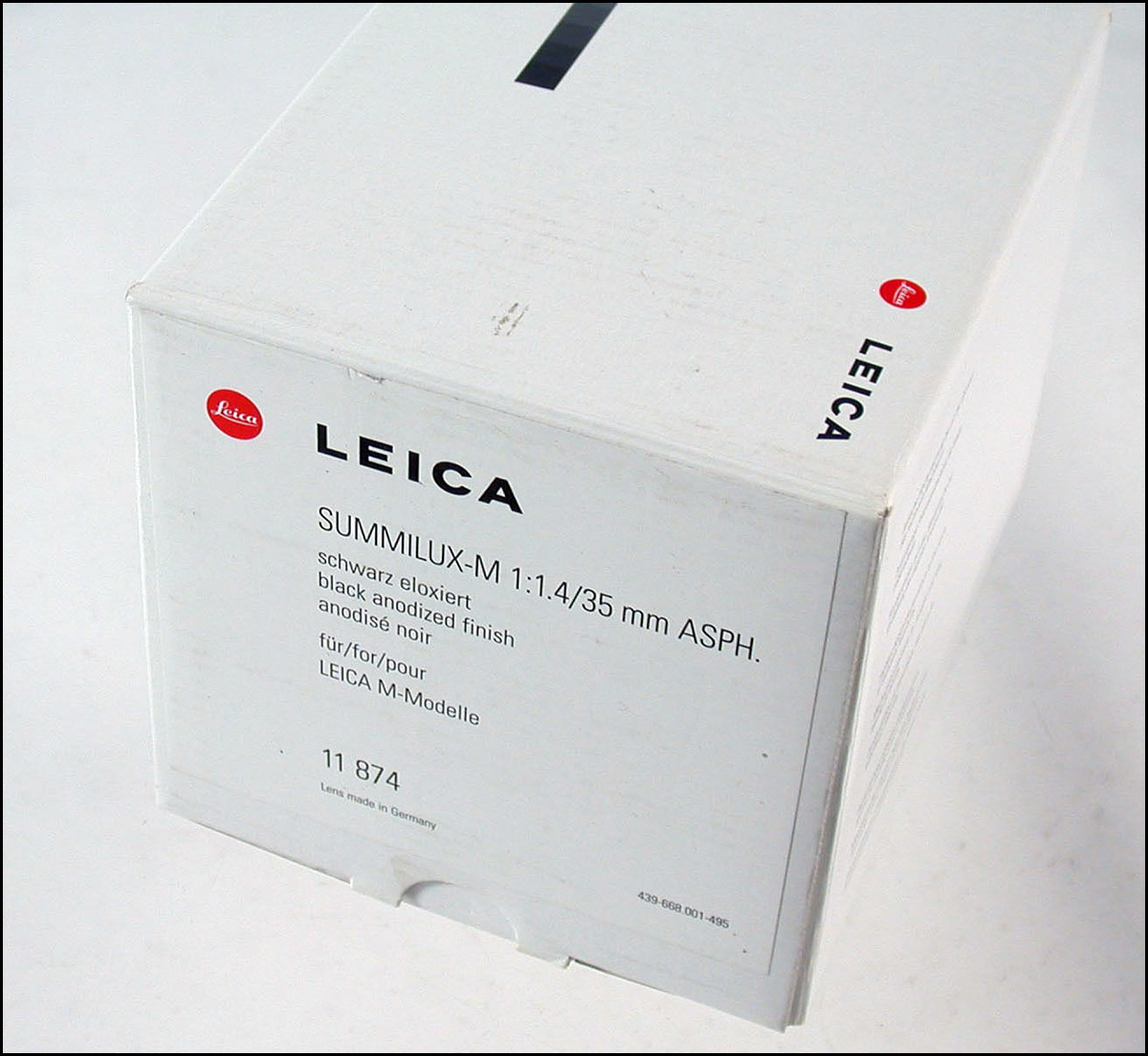 徕卡 Leica M 35/1.4 ASPH 11874 经典广角头 带包装 
