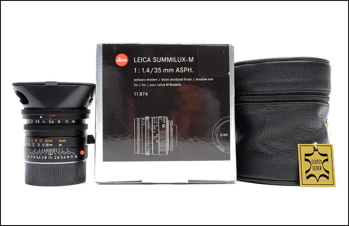 徕卡 Leica M 35/1.4 ASPH 原厂6-BIT 11874 带银盒包装
