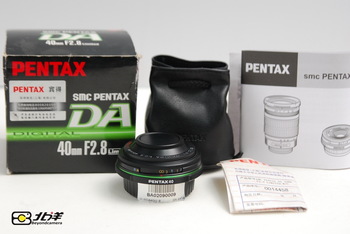 99新宾得Pentax DA40/2.8 Limited 饼干头行货带包装(BA02090009)
