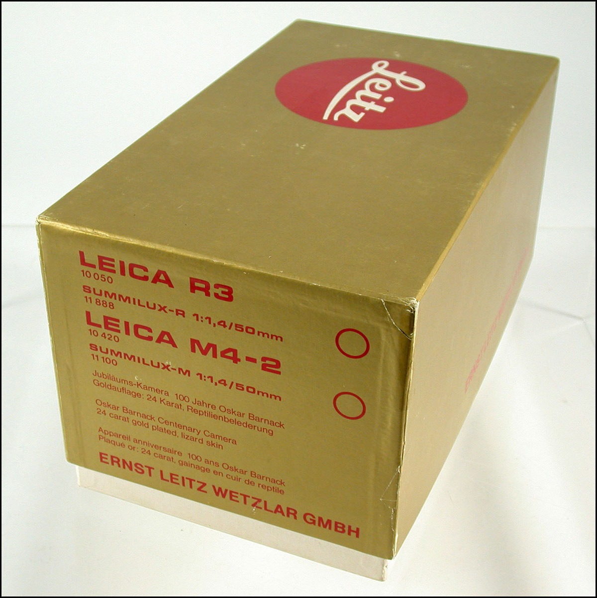 徕卡 Leica M4-2 百年黄金套机带50/1.4 新品 最后一套！