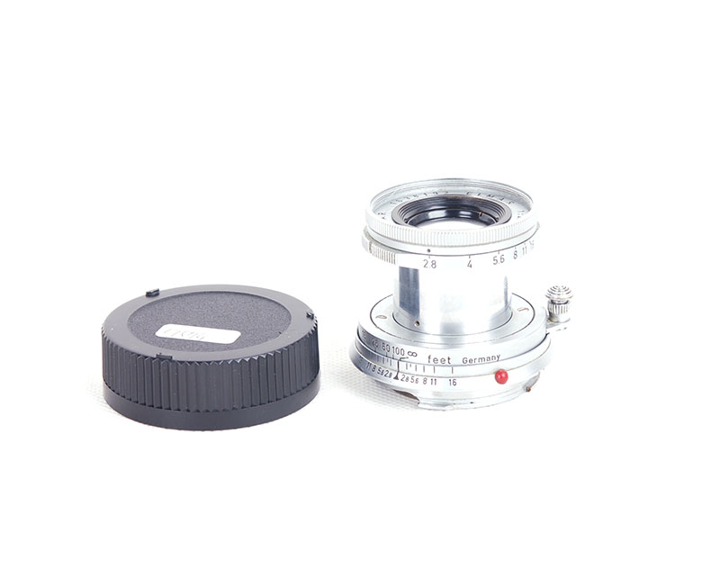 【美品】Leica/徕卡elmar 5cm f2.8 50/2.8 伸缩镜头M口 #HK7064