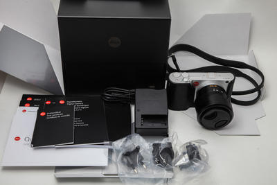 全套包装 Leica T+18-56 银色套机（no：机身6493，镜头：9157）