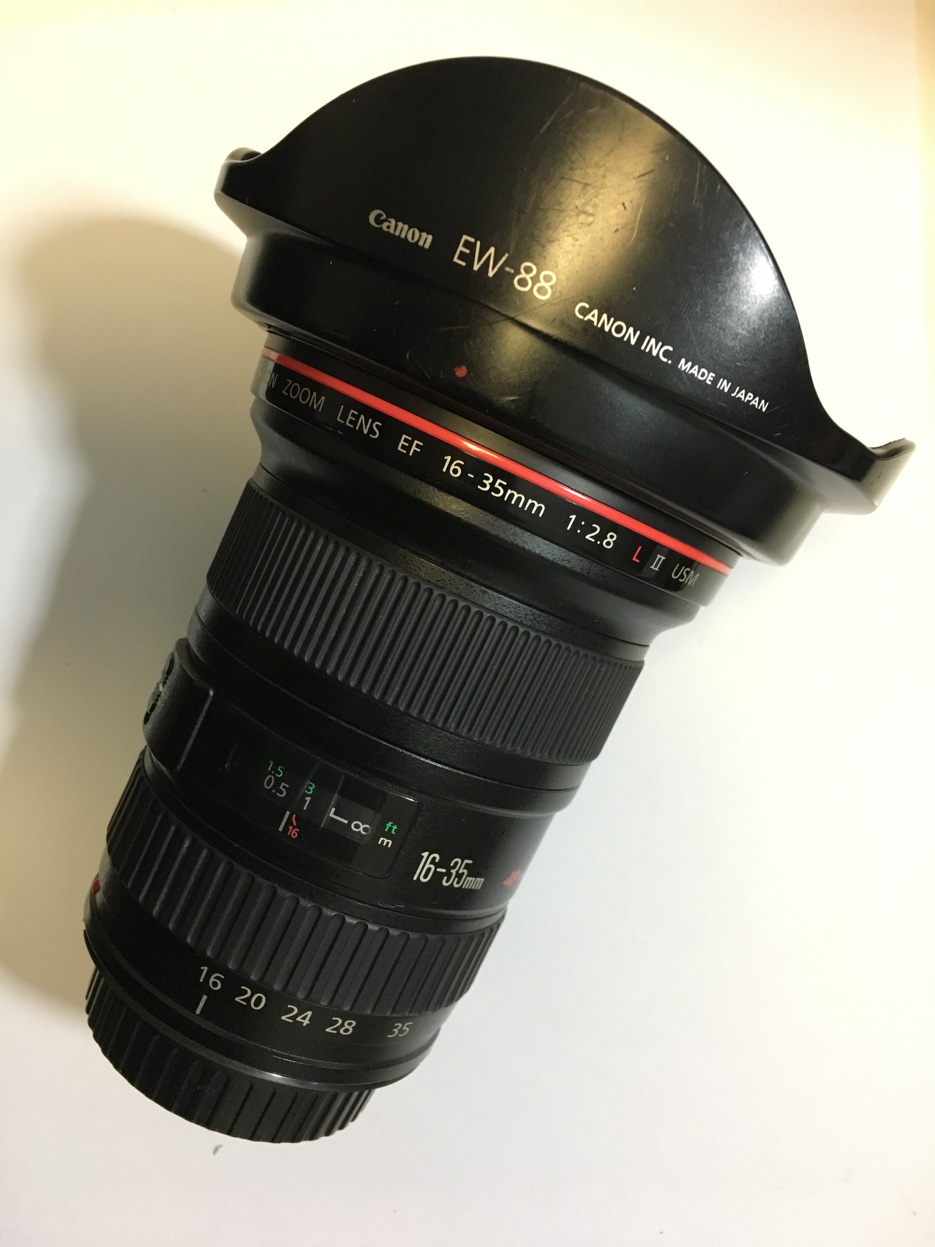 出售 Canon佳能 EF 16-35mm f/2.8L ll USM 二代 九成新