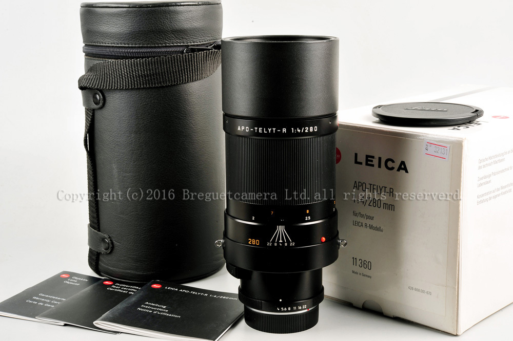 【全新收藏品】Leica/徕卡  apo-telyt-r 280/4 e77 rom版 #32131