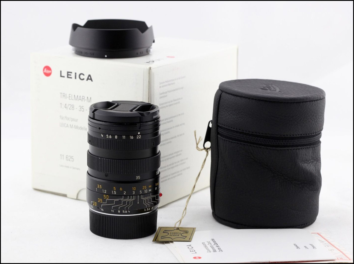 徕卡 Leica M 28-35-50/4 ASPH E49 II 带包装 光罩
