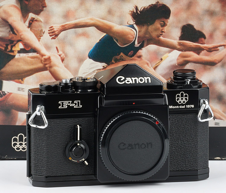 佳能f1 canon f-1 1976年蒙特利尔奥运会限量版 135胶卷机械机皇