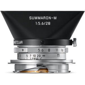 全新 徕卡 Summaron-M 28/5.6 银色 手动对焦头 # 11695