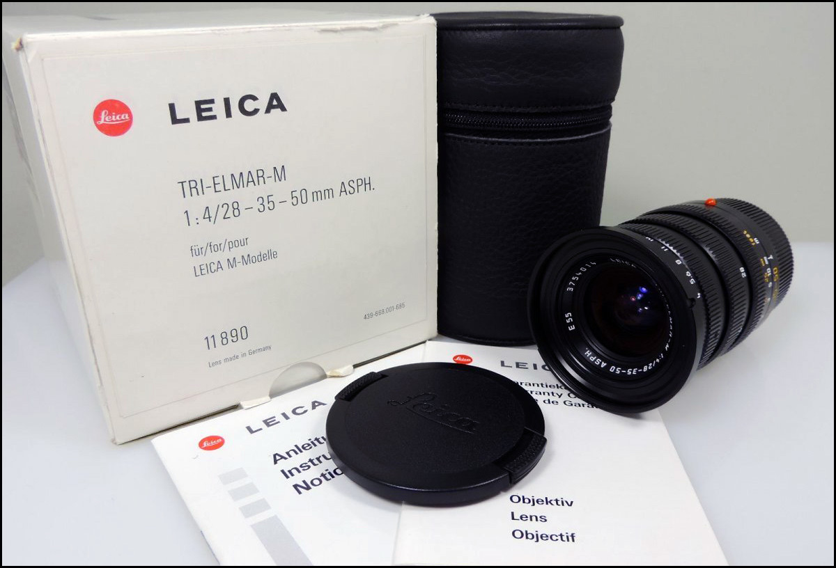徕卡 Leica M 28-35-50/4 ASPH E55 三焦头 带包装 