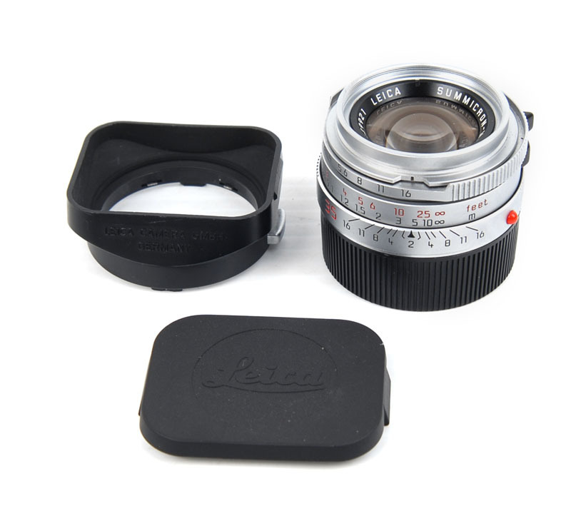Leica/徕卡  summicron-m 35/2 银色七枚玉 德产  #32163