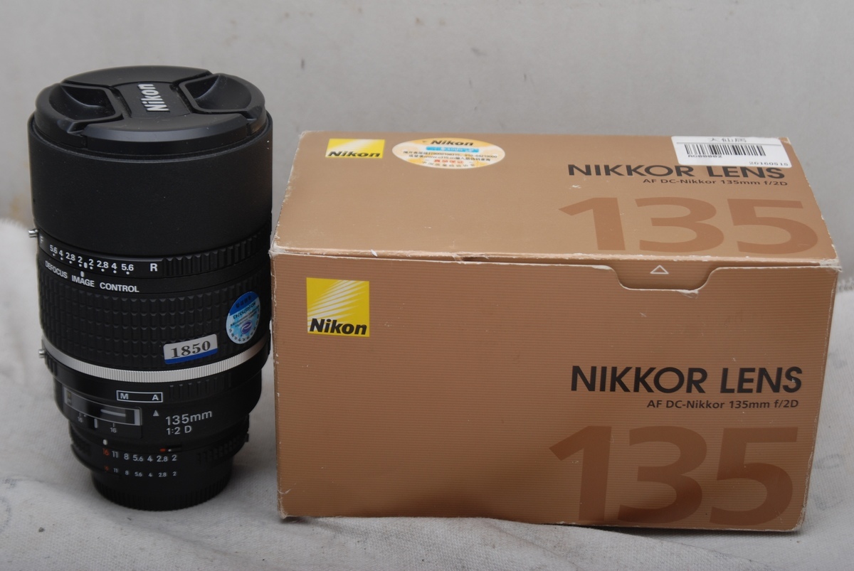 97新NIKON 135MM F2D 行货带包装#1850（欢迎议价，支持交换）