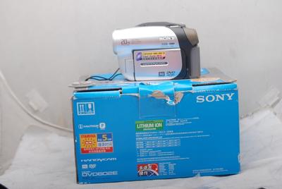 98新Sony  DCR-DVD602E 摄像机带包装（欢迎议价，支持交换）