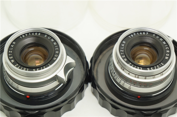 Leica Summicron-M 35 mm f/ 2 Asph 八妹玉双胞胎徕卡连号
