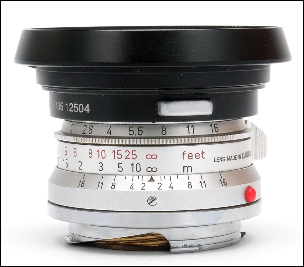 徕卡 Leica M 35/2 SUMMICRON 加产8枚玉 好成色 带罩