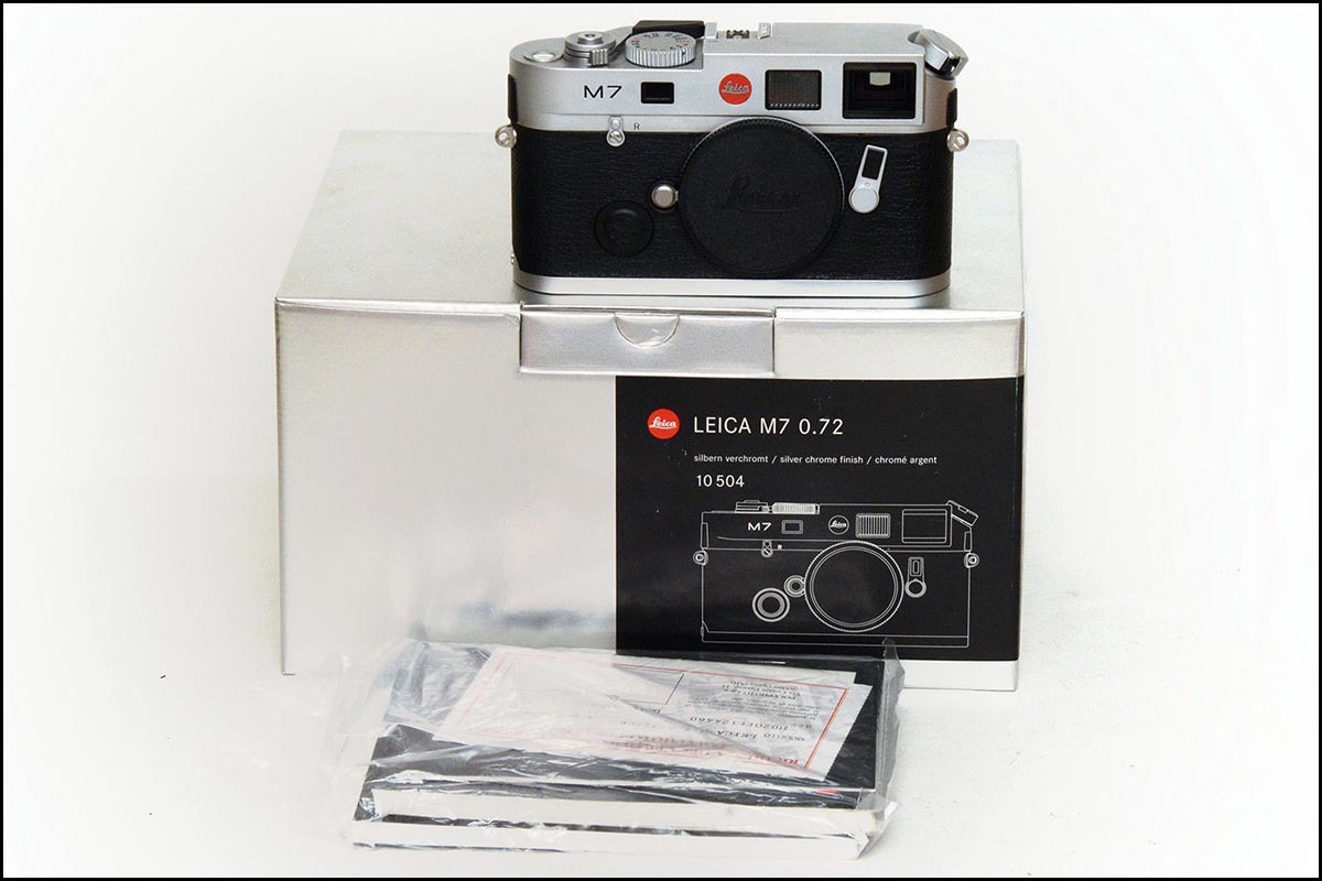 徕卡 Leica M7 TTL 0.72 银色 带包装