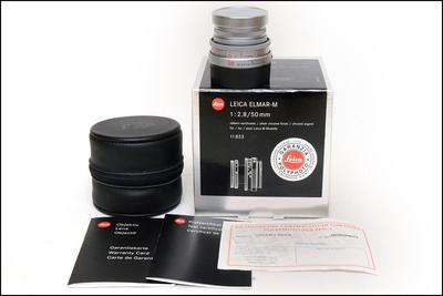 徕卡 Leica M 50/2.8 ELMAR-M 银色 带银盒包装 