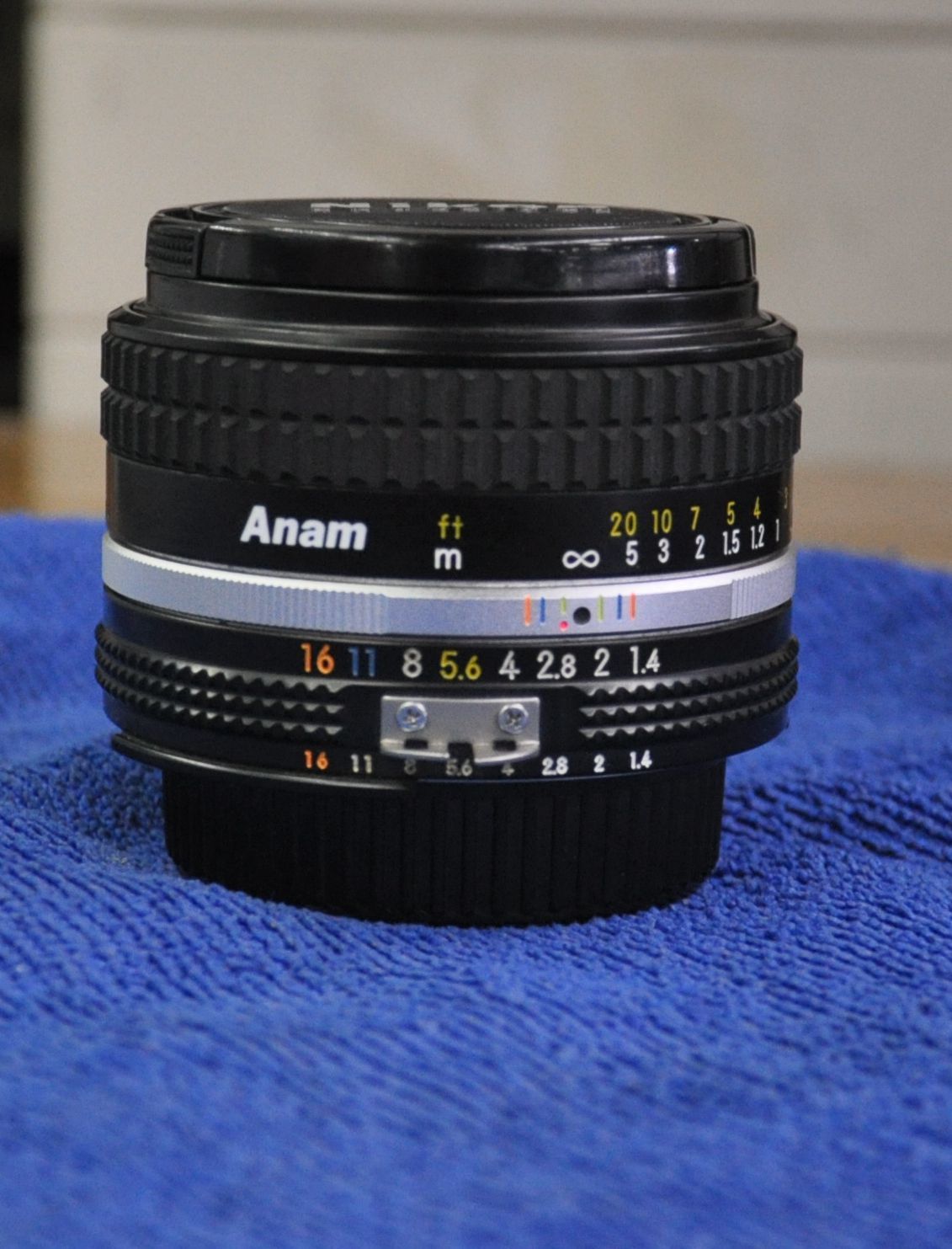  Nikon nikkor 50mm/F1:1.4 manual lens