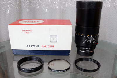 Leitz Canada Telyt R250/4，带原包装、原厂UV镜