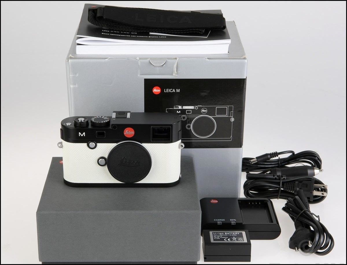 徕卡 Leica 大M M 240 定制版 白皮黑机 新品展示品 带包装