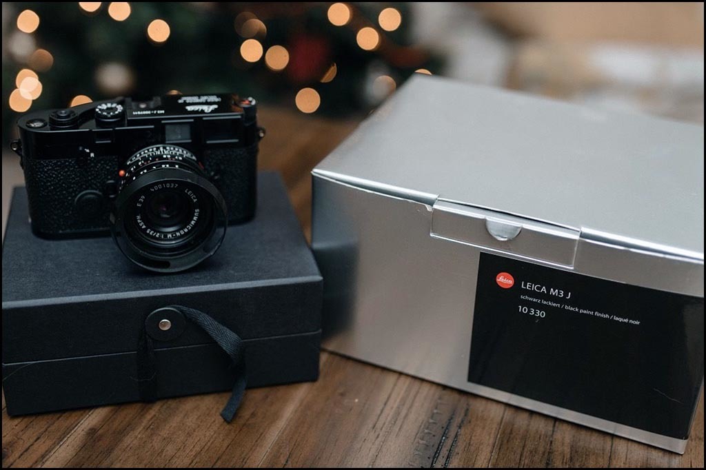 (极罕见)徕卡Leica M3J 黑漆 限量200套 带包装