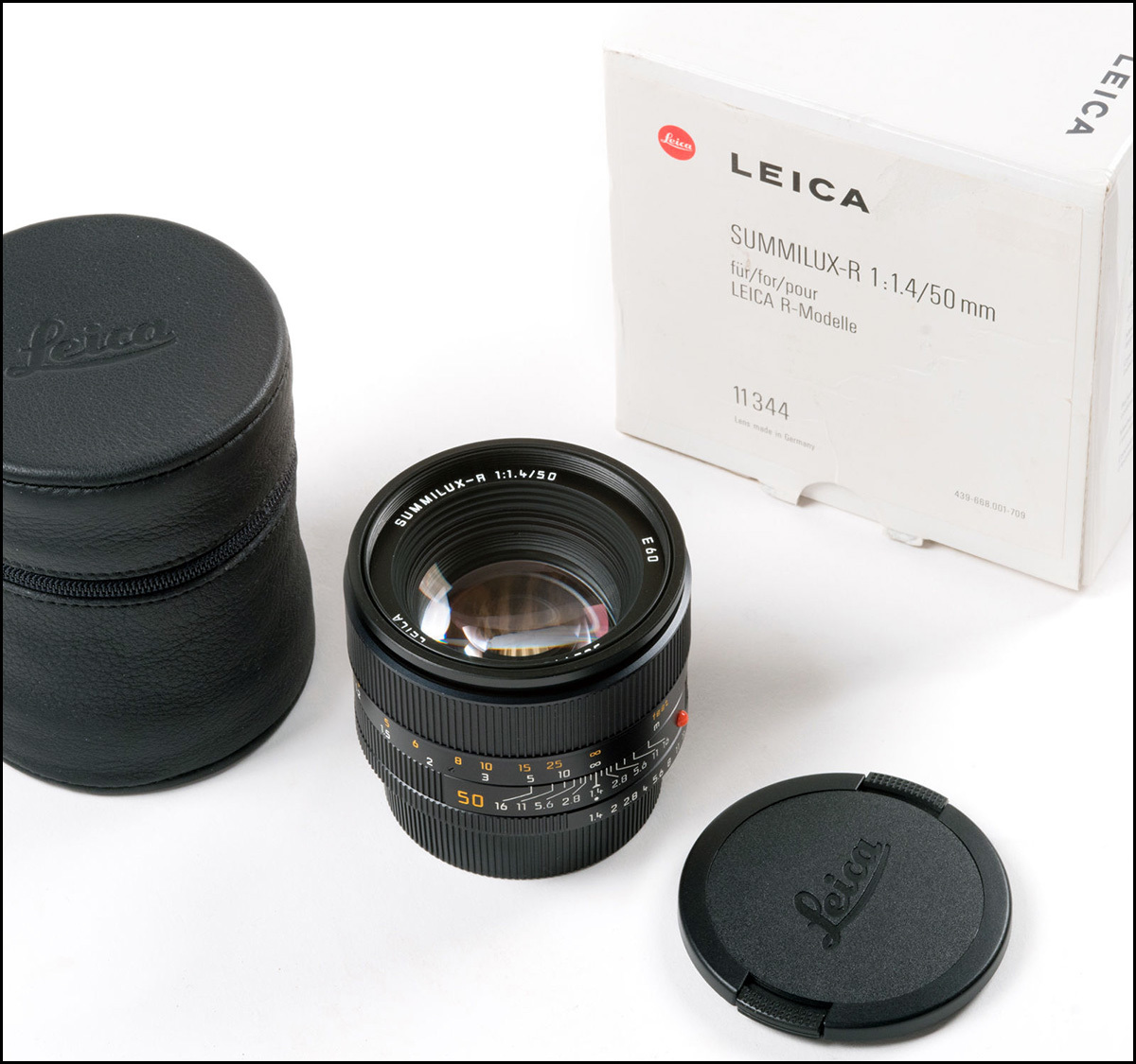 徕卡 Leica R 50/1.4 SUMMILUX-R E60 ROM 带包装