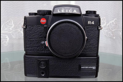Leica R4机身+机身马达，全套特价!
