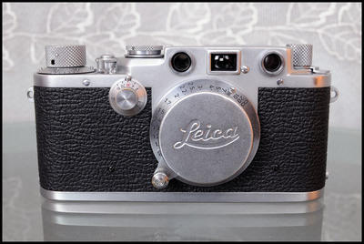 Leica IIIf+50/3.5，古典收藏、螺口套机!