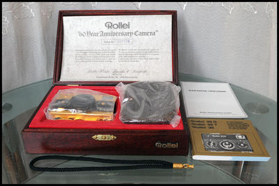 Rollei 35S 24K黄金机：禄来成立60周年纪念版
