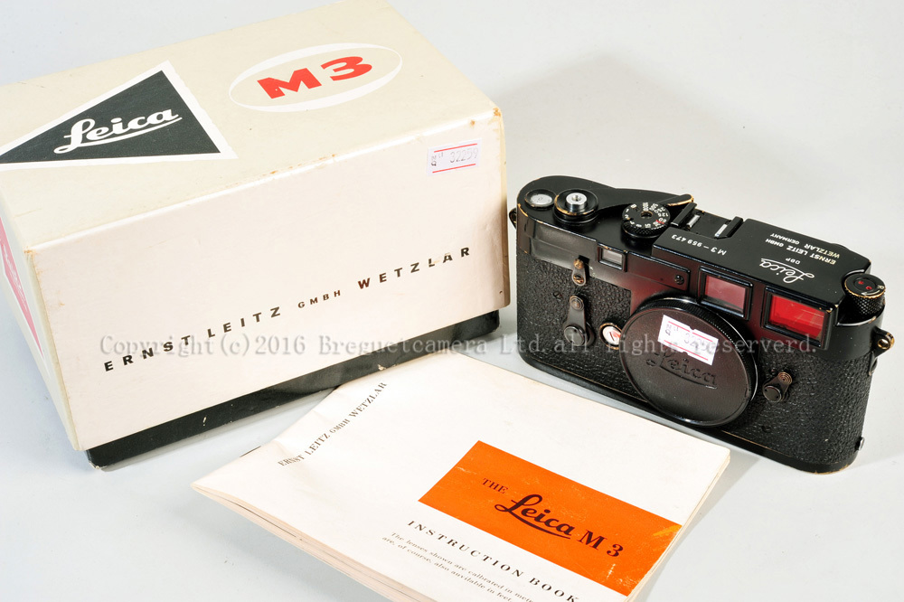 【珍贵早期】Leica/徕卡 M3 黑漆 NO.959xxx 第一批次 #32259