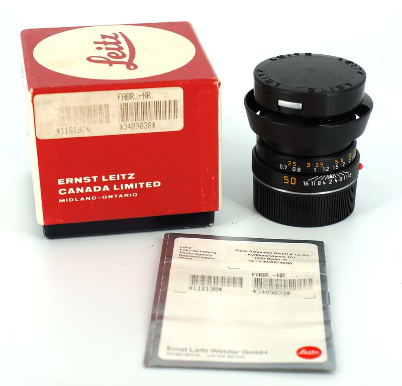 徕卡Leica Leitz SUMMICRON-M 50mm/2德产